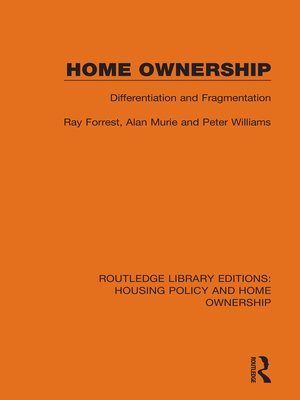 cover image of Home Ownership